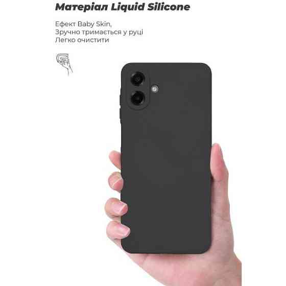 Чохол ArmorStandart ICON Camera Cov для Samsung A07 A075 Black (ARM86539) (Код товару:41746) Харьков