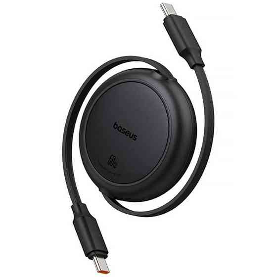 Дата кабель Baseus Free2Pull Mini Retractable Type-C to Type-C 60W (1m) (P10364500) Херсон