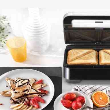 Бутербродница Braun SM5005 SILVBK 800 Вт серебристая Київ
