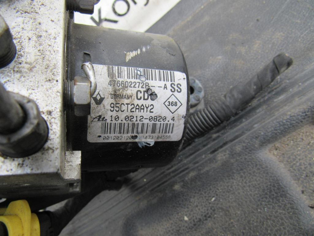 Блок ABS Renault Scenic III 2009-2016 (476602272R) Ковель - изображение 3