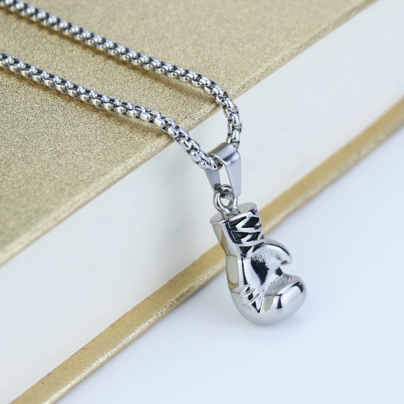 Брелок - Боксерская перчатка на ключе серебристый (код 00265) Київ - зображення 4