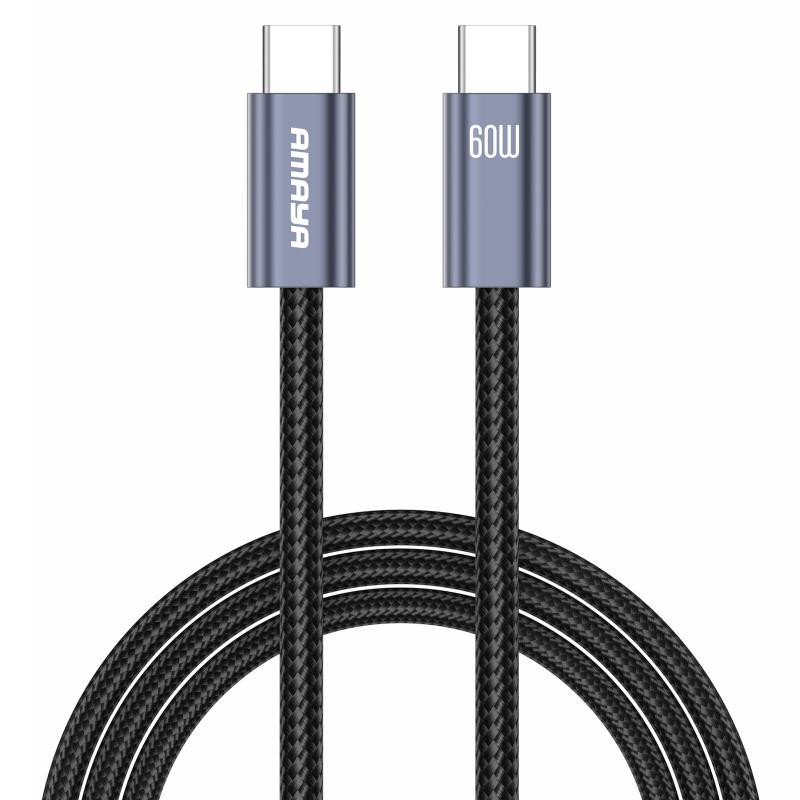 Дата кабель Amaya CC62 Type-C to Type-C 60W (2m) Херсон - зображення 1