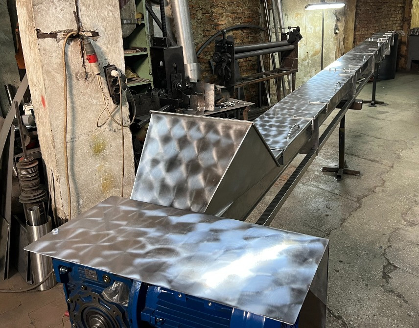 Изготовление шнековых винтовых конвейеров из нержавеющей стали под заказ Киев - изображение 3