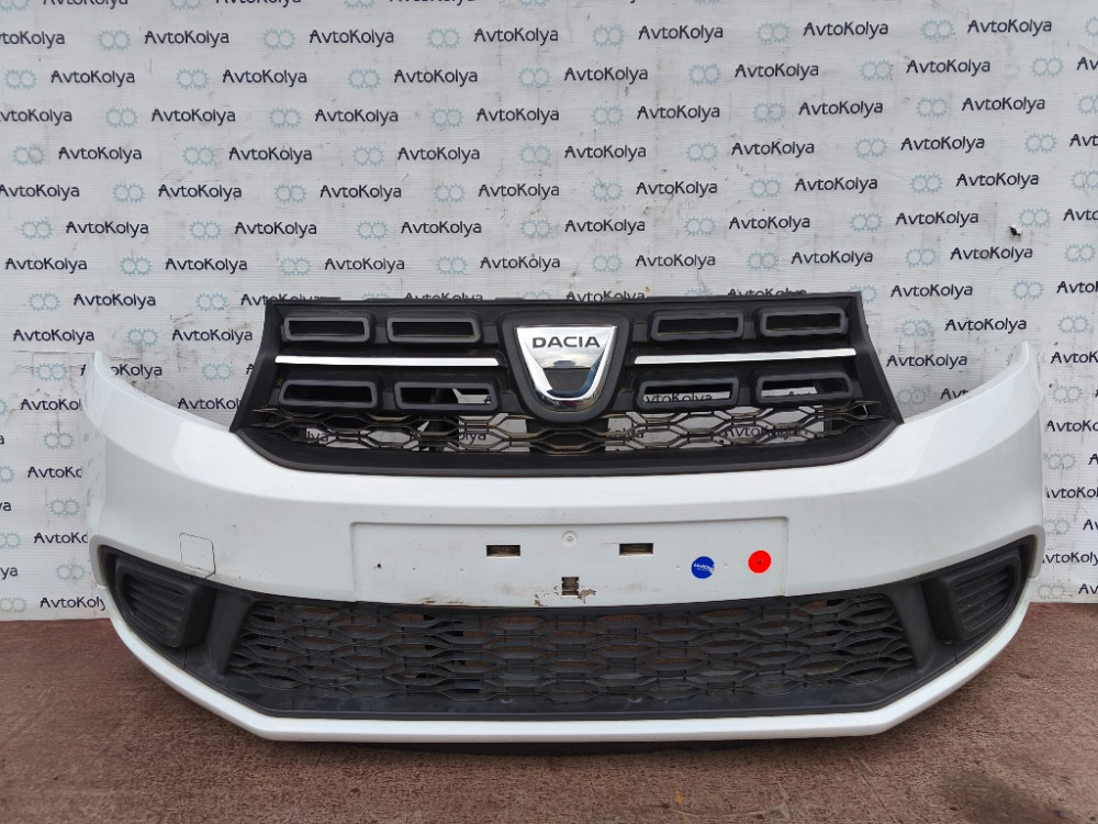 Бампер передний в сборе Dacia Sandero 2016-2021 рестайлинг Ковель - зображення 1