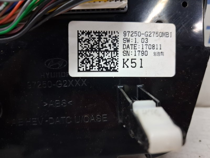 Блок управления климат-контролем Hyundai Ioniq 2016-  (Арт. 80826) Киев - изображение 5