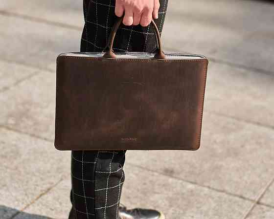 Чехол для ноутбука винтажный Incarne Stem MacBook Pro 13" 2016-2025 stem-brown-vintage-pro-13 коричн Київ