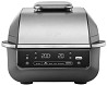 Гриль-барбекю электрический Ninja Foodi Air Grill & Air Fryer с Сooking probe EG351EU 1760 Вт серебр Київ