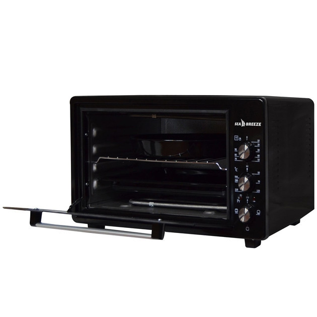 Электропечь Sea Breeze SB-0704 45 л черная Киев - изображение 2