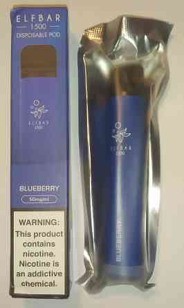 Pod-система ELFBAR 1500 Blueberry Запоріжжя