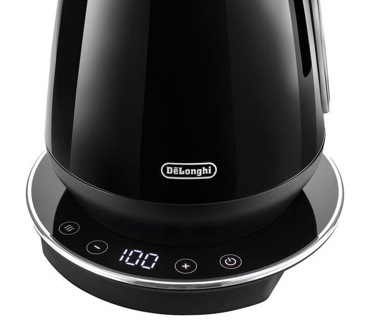 Электрочайник DeLonghi Eclettica SpecialTea KBY 2011 BK 1.7 л черный Київ - зображення 2