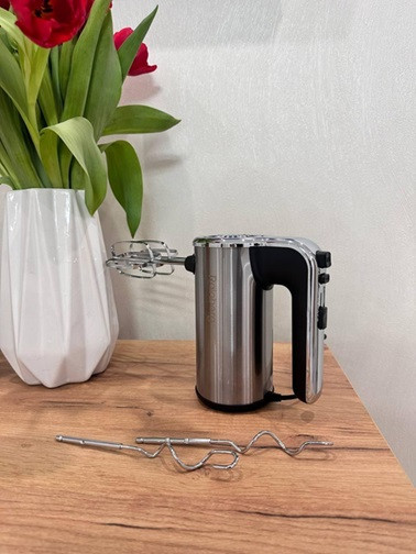 Миксер ручной Rainberg RB-1012 600 Вт серебристый Киев - изображение 2
