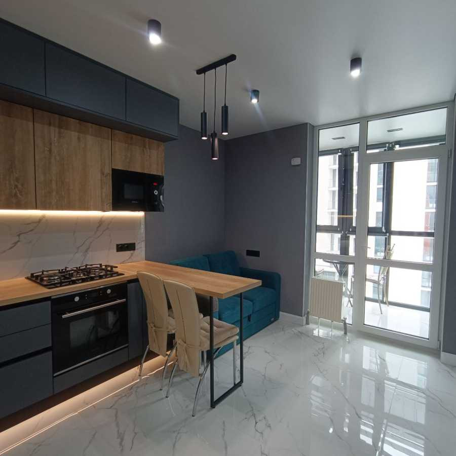 долгосрочная аренда 1-к квартира Киев, Святошинский, 22000 грн./мес. Киев - изображение 1