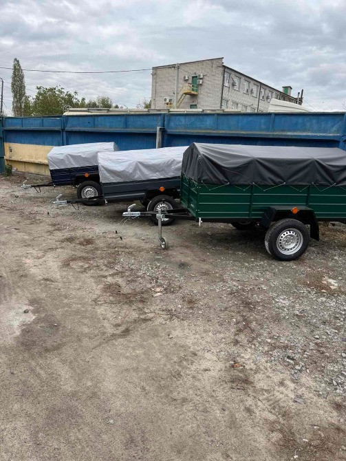 Новий причіп легковий 170х130х40 та інші моделі Малин - изображение 3