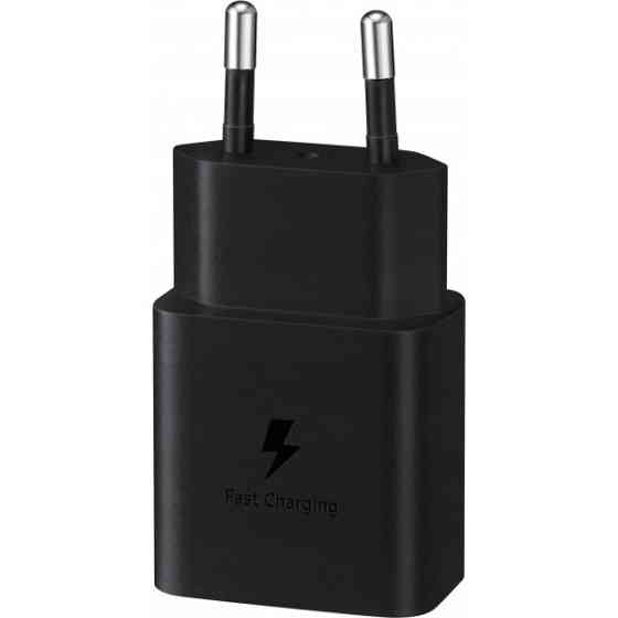 Мережевий зарядний пристрій Samsung 15W Power Adapter Type-C Black (EP-T1510NBEGEU) Харків