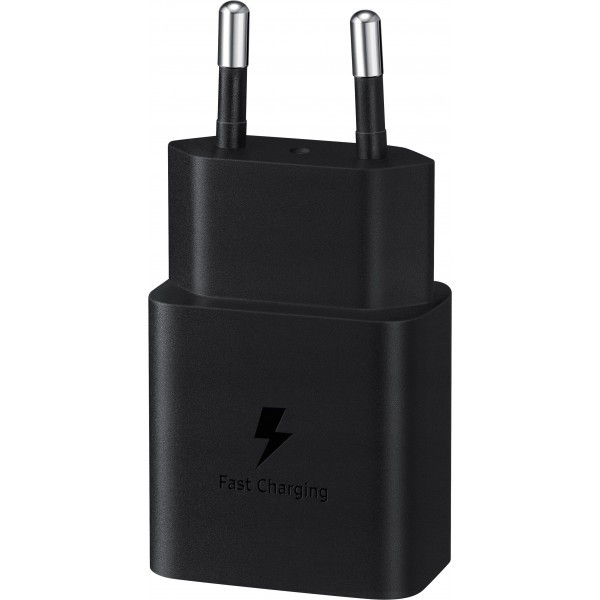 Мережевий зарядний пристрій Samsung 15W Power Adapter Type-C Black (EP-T1510NBEGEU) Харків - зображення 4