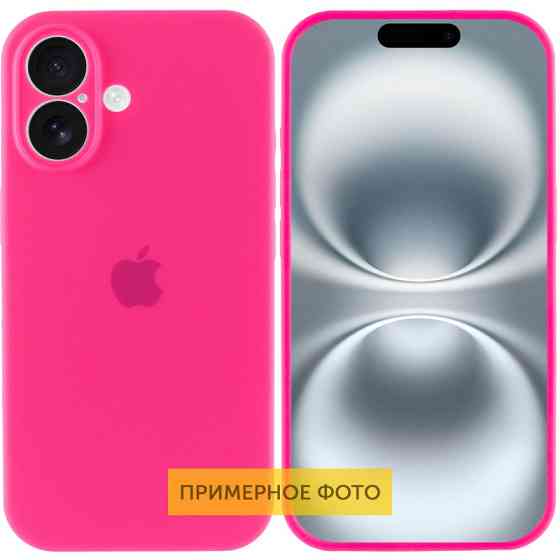 Чехол Silicone Case Full Camera Protective (AA) для Apple iPhone 16 Plus (6.7") Херсон