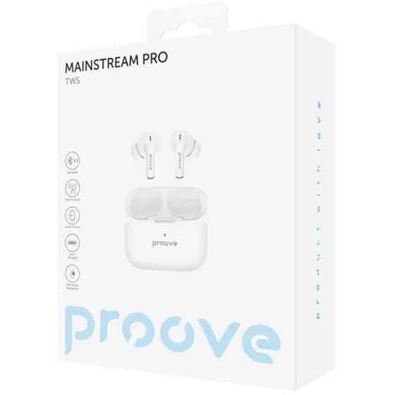 Bluetooth-гарнітура Proove Mainstream Pro TWS APP White (TWMSP001AP02) (Код товару:41430) Харьков