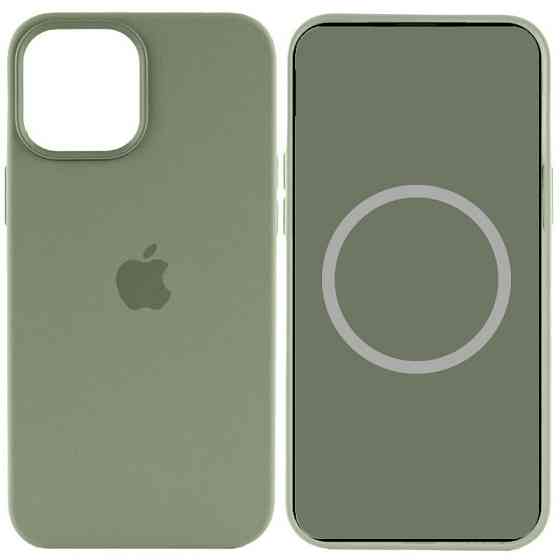 Чехол Silicone case (AAA) full with Magsafe and Animation для Apple iPhone 15 Plus (6.7") Херсон
