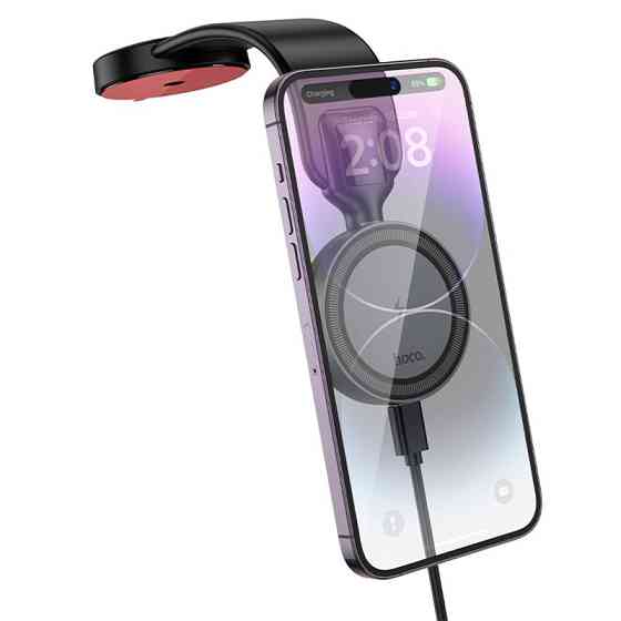 Автодержатель с БЗУ Hoco HW29 Magnetic Wireless Charging 15W Херсон