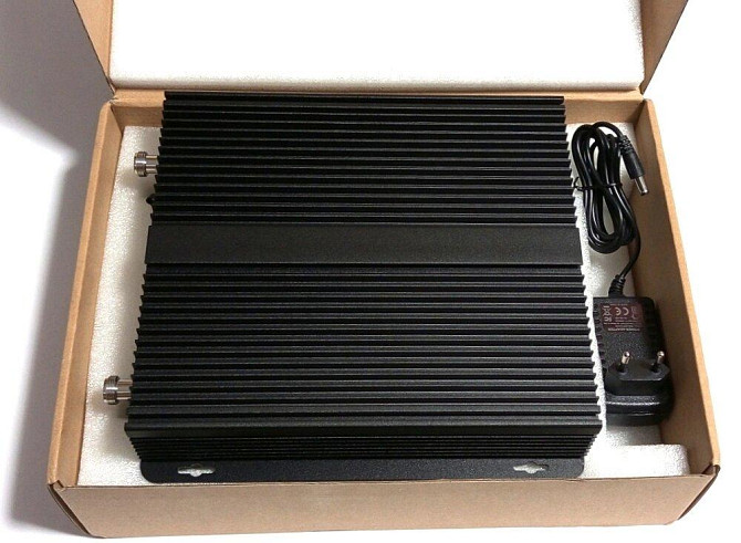 Усилитель мобильного сигнала репитер трехдиапазонный WLC3075-GDW 900/1800/2100 МГц, 1600-2000 кв. м. Дніпро - зображення 2