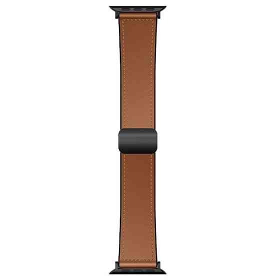 Ремешок Hoco WA34 Basic magnetic buckle silicone leather strap для Apple watch 38/40/41/42mm Херсон