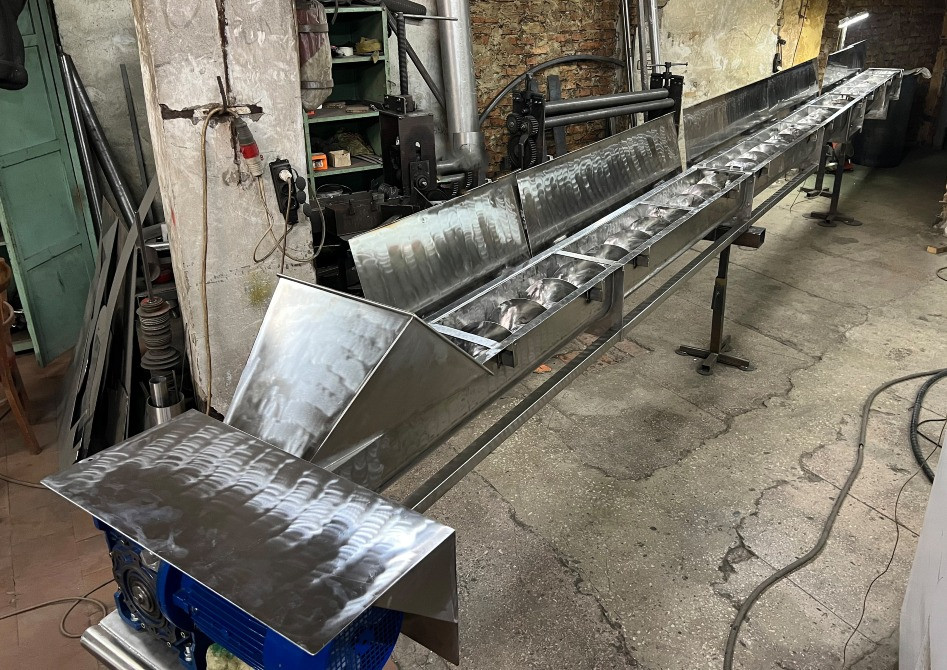 Изготовление винтовых конвейеров (шнеков) из нержавеющей стали Ужгород - зображення 4