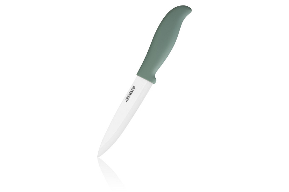 Ніж слайсерний Ardesto Fresh Green AR-2124-CZ 12.5 см Київ - зображення 1