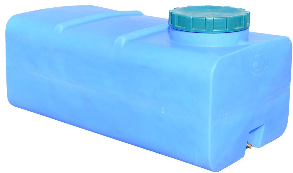Емкость 400 л квадратная ГК ПБ голубая Киев - изображение 1