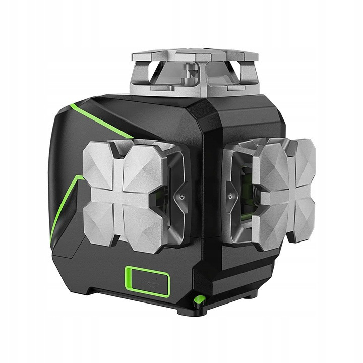 Профессиональный лазерный уровень PREMIUM, 4x360°(LCD, Bluetooth, ДУ, зеленый луч) PROTESTER LL516G Харків - зображення 4