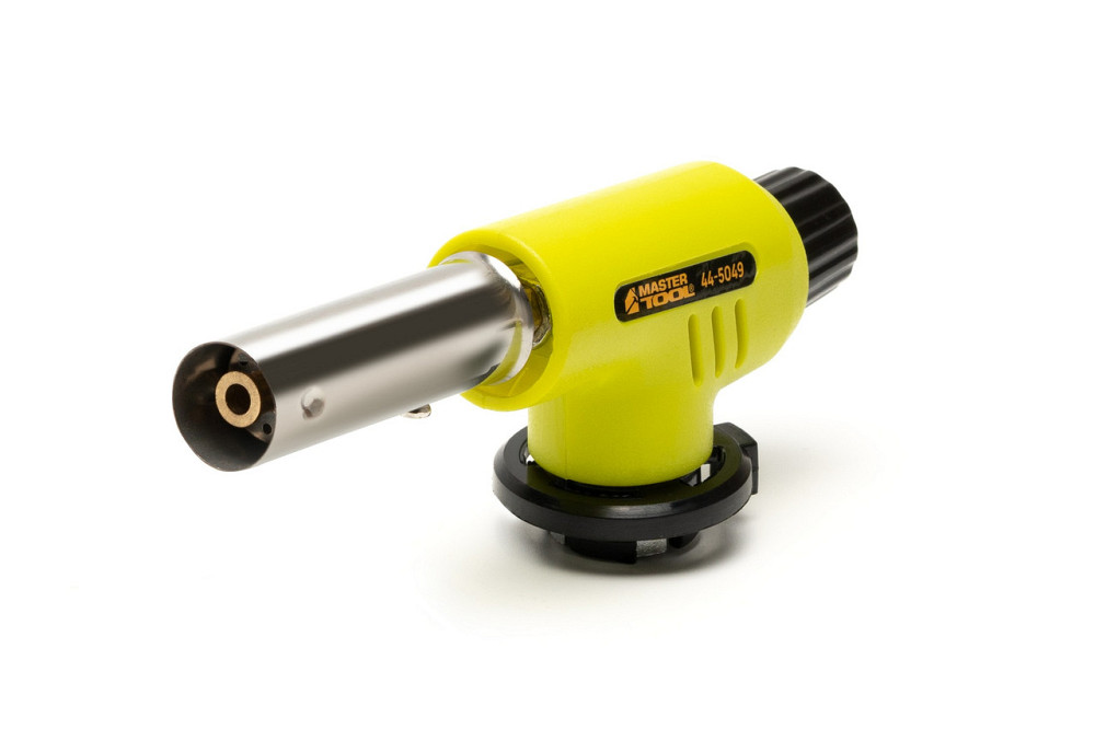 Горелка для газового баллона MASTERTOOL "Комета NOVA" пьезоподжиг Ø 19 мм/1300°С 44-5049 Харків - зображення 2