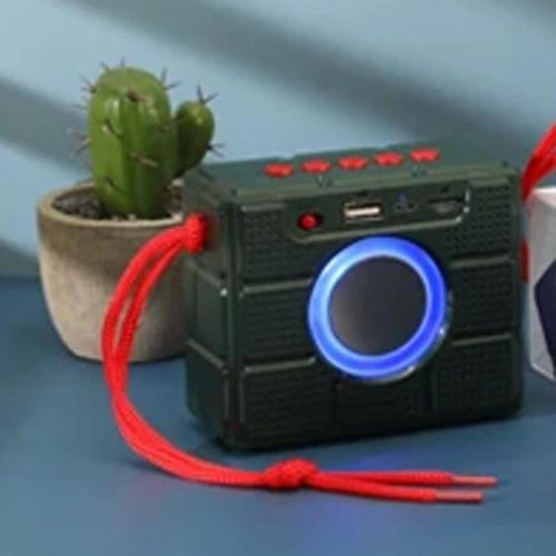 Колонка портативная Bluetooth T&G TG311 green зеленая Київ - зображення 2