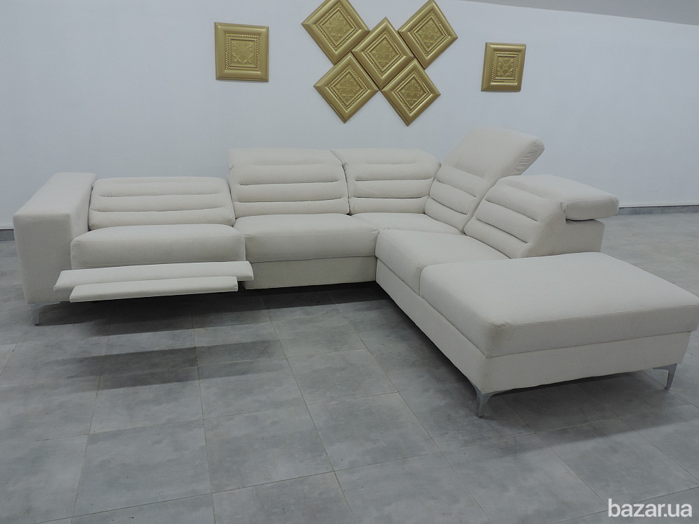 стильний куток, сучасний куток з реклайнером Falgo Львов - изображение 3