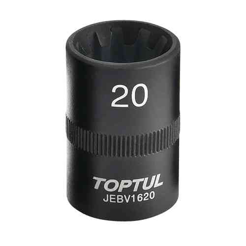 Головка для тормозных суппортов 10 граней (Audi A8, S6, Porsche Cayenne и др.) TOPTUL JEBV1620 Харків