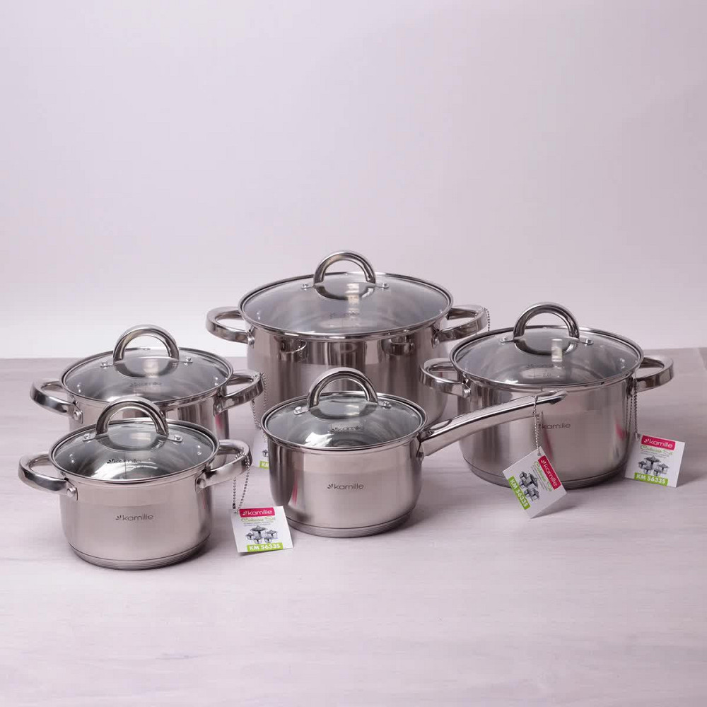 Набор посуды Kamille Mistery 10 предметов КМ 5633S Одеса - зображення 4