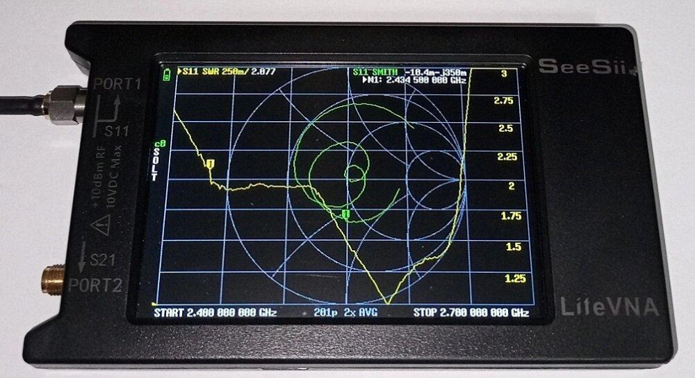 Антенна Yagi 2435-2650/5420-5950MHz 16dBi, до 40W, AOSIYANT, SMA-male разъем, направленная Дніпро - зображення 2