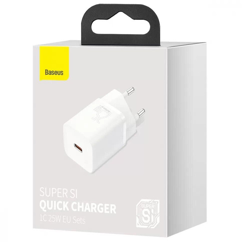 СЗУ Baseus Super Si Quick Charger 25W (1USB-C) (CCSP) Херсон - изображение 8