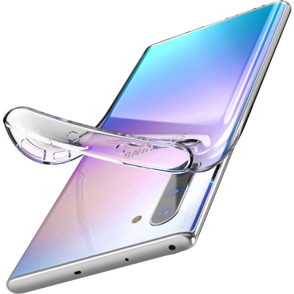 TPU чехол Epic Transparent 1,5mm для Samsung Galaxy Note 10 Херсон - изображение 4