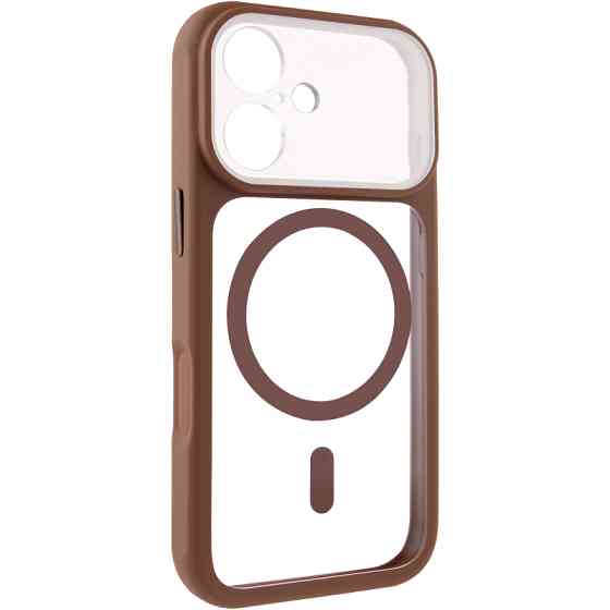 Чехол TPU+PC GETMAN Moon Clear with MagSafe для Apple iPhone 17 (6.3") Херсон