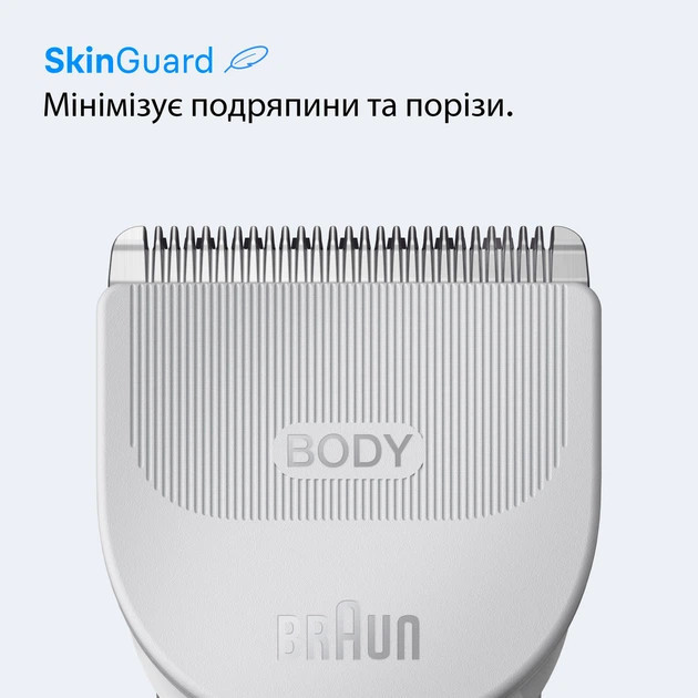 Триммер универсальный Braun Body Groomer Series 3 BG3500 4 Вт белый Киев - изображение 3