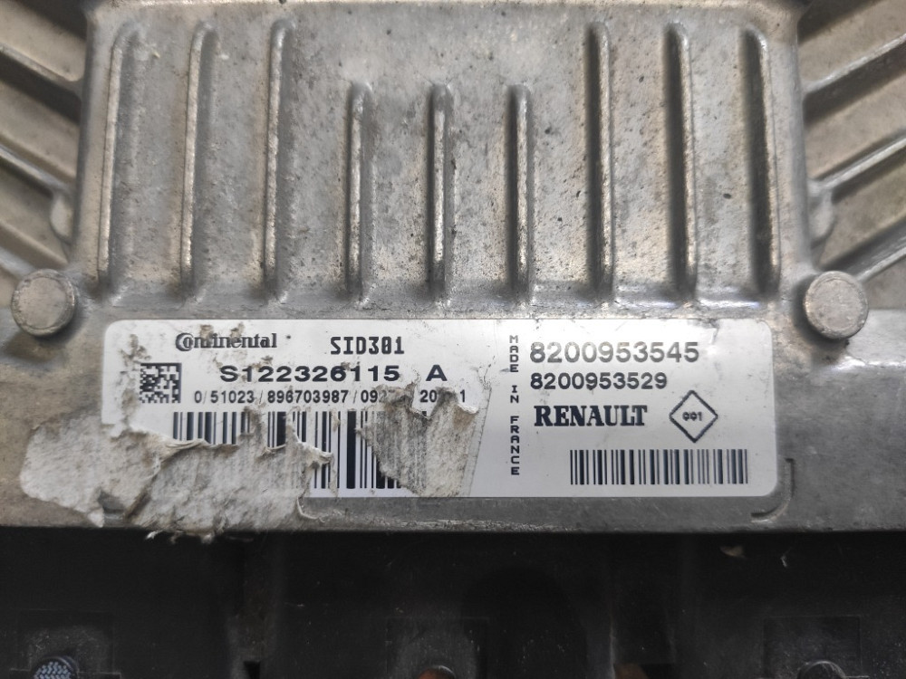ЭБУ Блок управления двигателем Renault Kangoo 1.5 dci 2008-2016 (8200953545) Ковель - зображення 2
