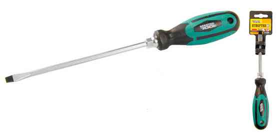 Отвёртка шлицевая магнитная MASTERTOOL HEXAGON SL5х150 мм ручка с TPR покрытием 45-8515 Харків