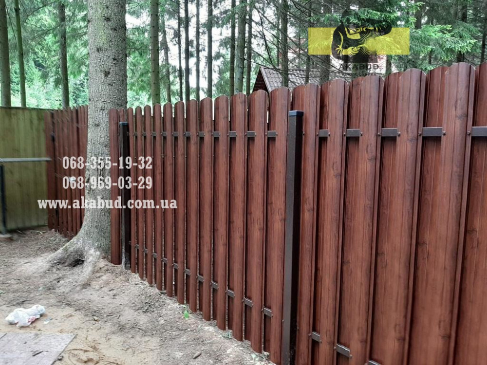 Ворота з профлиста у Кривому Розі від виробника Кривий Ріг - зображення 4