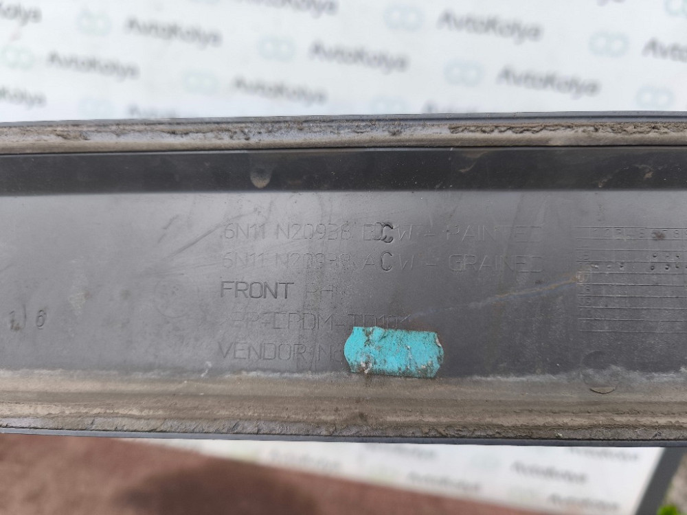 Накладка передней двери правая Ford Fusion 2006-2012 (6N11-N20938-BCW) Ковель - изображение 2