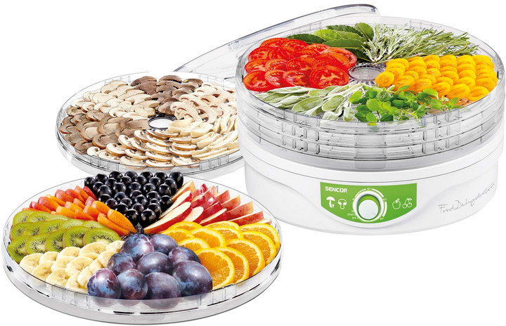 Сушка для овощей и фруктов SenСor SFD 2105WH 250 Вт белая Киев - изображение 2