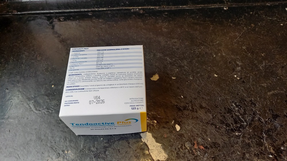 Диетическая добавка-БАДы Tendoactive Plus 20 стиков Bruno Farmaceutici Запоріжжя - зображення 2