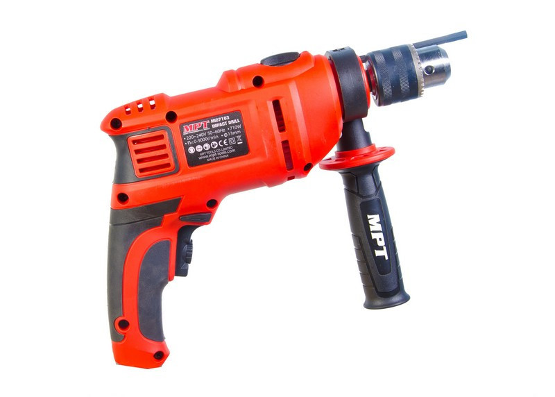 Дрель ударная MPT 13 мм 710 Вт 0-3000 об/мин 48000 уд/мин MID7103 Харків - зображення 4