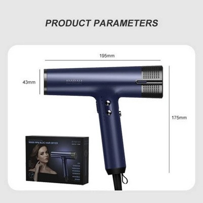 Фен IPARAH P-390B BLUE 2400 Вт синий Київ - зображення 7