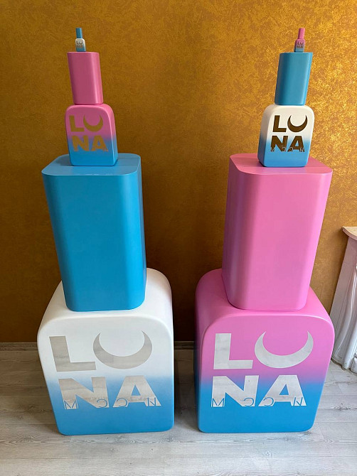Объемные рекламные баночки для бренда LUNA MOON Київ - зображення 4