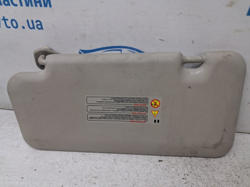 Козырек солнцезащитный правый Nissan Note 2005-2013 964009U10A (Арт. 84543) Київ - зображення 2