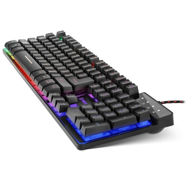 Клавіатура Real-EL Gaming 8700 USB Black (EL123100015) Харків - зображення 6